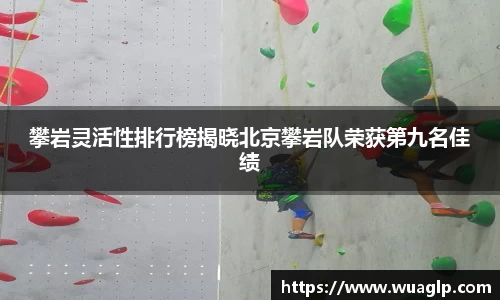 攀岩灵活性排行榜揭晓北京攀岩队荣获第九名佳绩